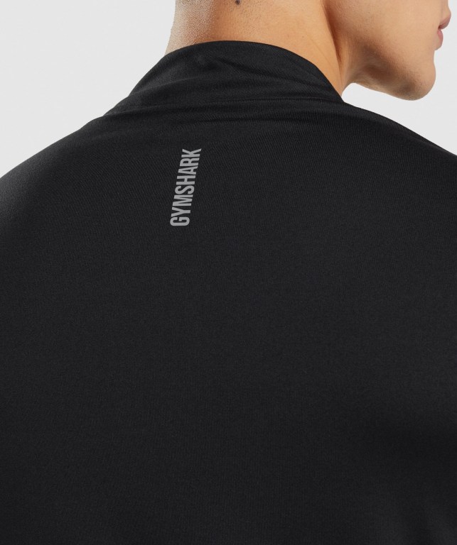 Pullover Gymshark Speed 1/4 Zip Negras | OyjGfuPQg6H