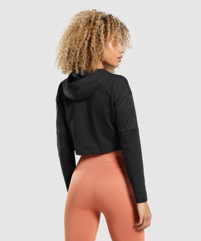 Pullover Gymshark Studio Warm-Up Negras | ahUxTHQbaKe