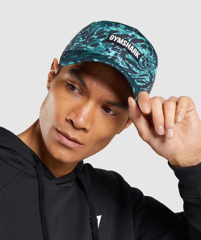 Sombreros Gymshark Manimal Snapback Turquesa | BkvEBZjMxwS