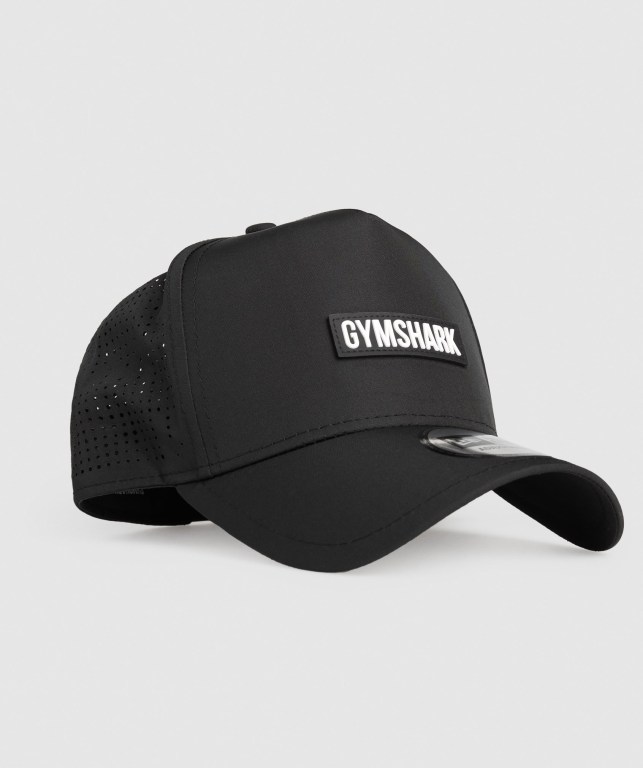 Sombreros Gymshark New Era E-Frame Trucker Negras | Qq5AuwXqLBq