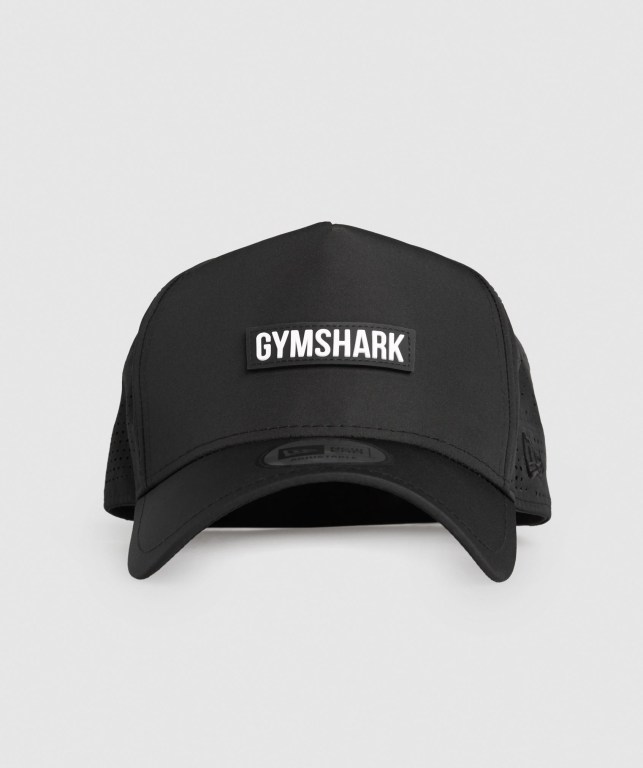 Sombreros Gymshark New Era E-Frame Trucker Negras | Qq5AuwXqLBq