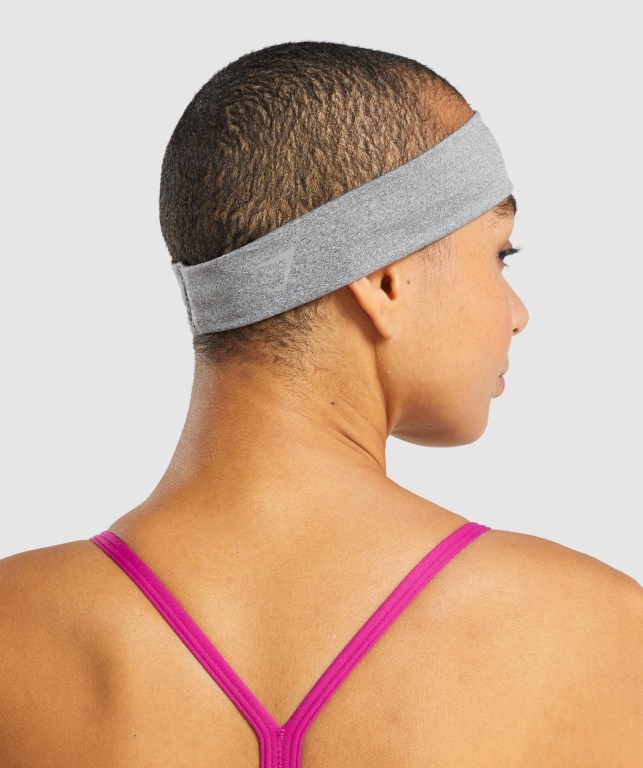 Sombreros Gymshark New Era Headband Gris Claro | ENPUjIen37l