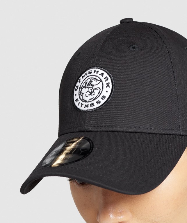 Sombreros Gymshark New Era Legacy 9Forty Negras | YACdnQ6UKDP