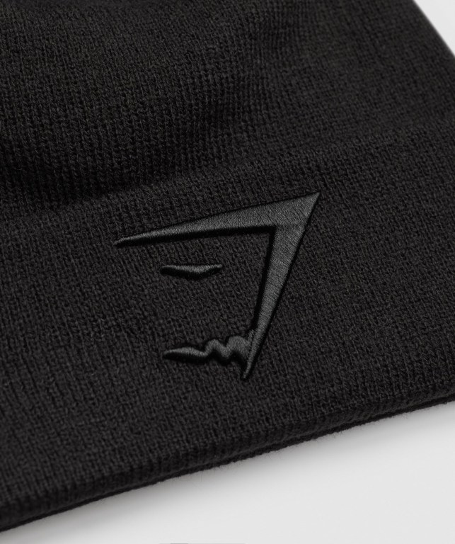 Sombreros Gymshark New Era Sharkhead Cuff Knit Negras | HZjQcFQr227