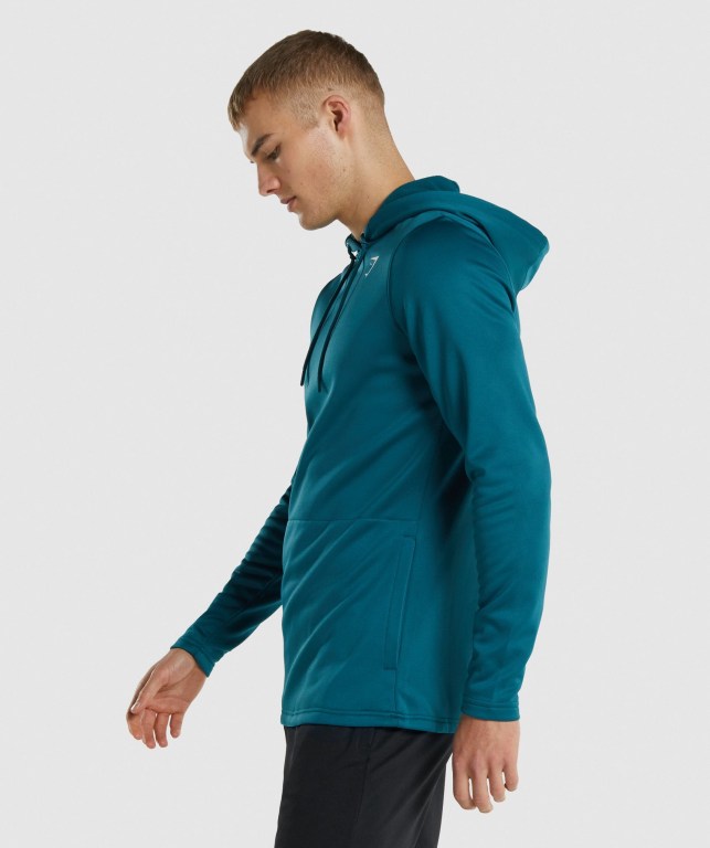 Sudadera Con Capucha Gymshark Arrival Turquesa | 6DU7y596IPU