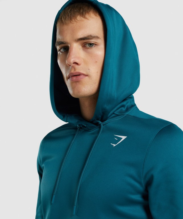 Sudadera Con Capucha Gymshark Arrival Turquesa | 6DU7y596IPU