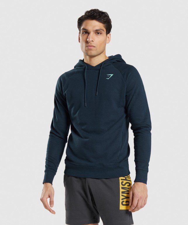 Sudadera Con Capucha Gymshark Bold Azul Marino | rUi8Rski1mR