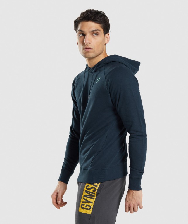 Sudadera Con Capucha Gymshark Bold Azul Marino | rUi8Rski1mR