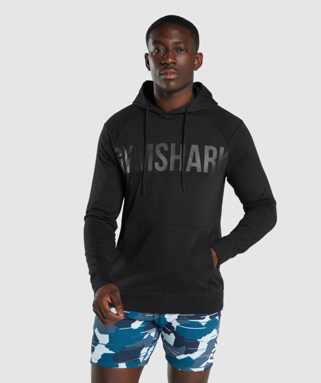 Sudadera Con Capucha Gymshark Bold Negras Negras | fECAk1ZeIKV