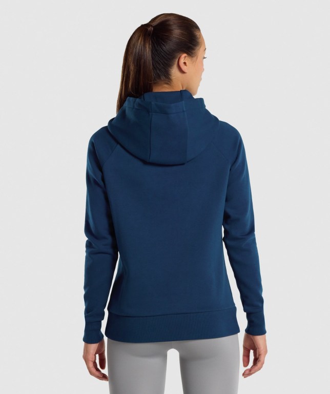 Sudadera Con Capucha Gymshark Entrenamiento Azul Marino | 9BMsXcqne5x