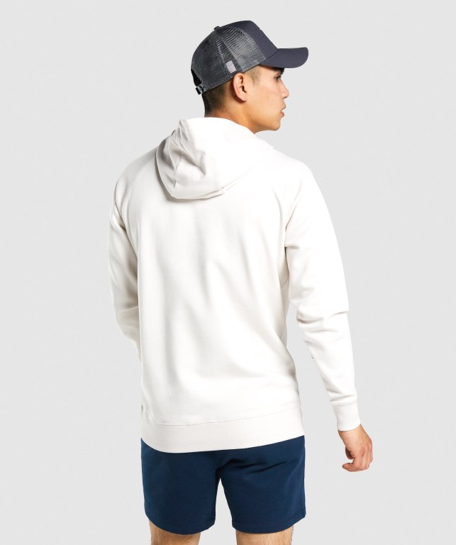 Sudadera Con Capucha Gymshark GSLC Collegiate Creme | pXz1WF7oDdp