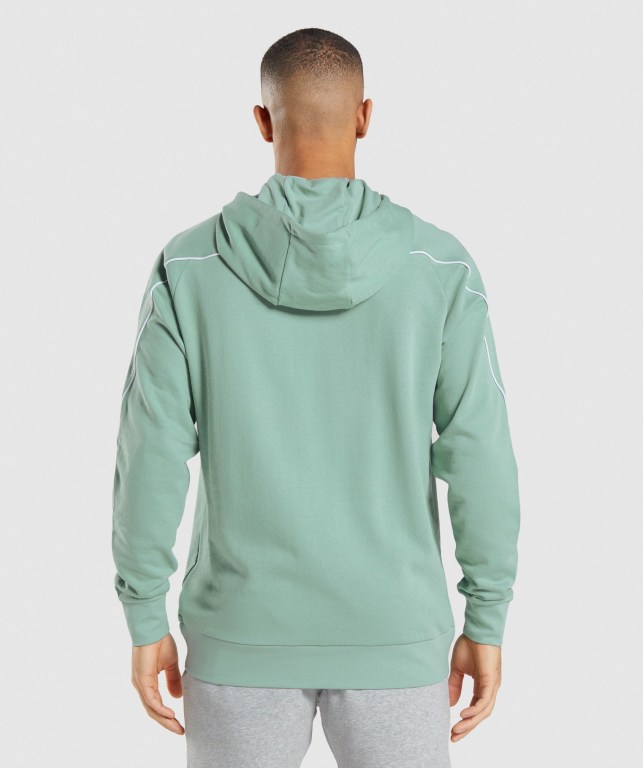 Sudadera Con Capucha Gymshark Recess Azules Blancas | Gwk2eLKcOYO