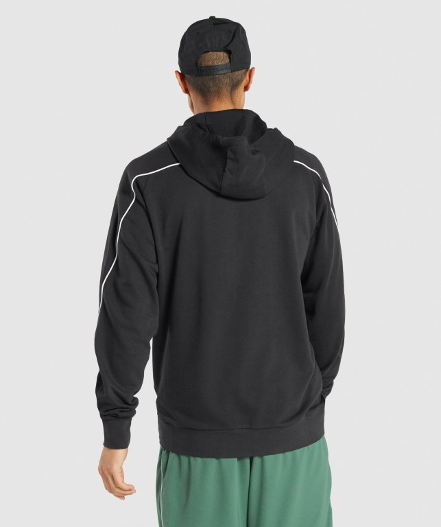 Sudadera Con Capucha Gymshark Recess Negras | ejBCUbKQZJO