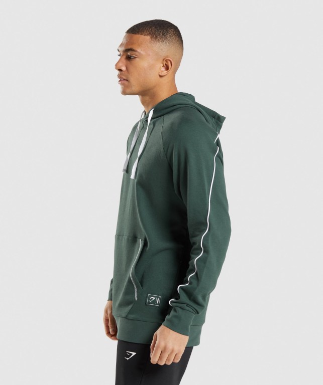 Sudadera Con Capucha Gymshark Recess Obsidian Verde Blancas | lhgfqLl8hGO