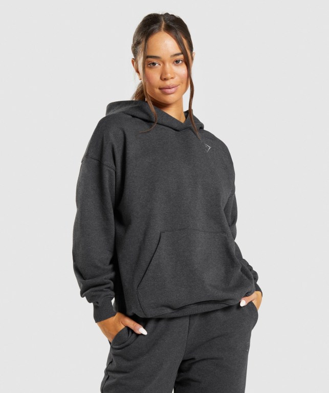 Sudadera Con Capucha Gymshark Rest Day Sweats Negras | mYc3zecYFjb