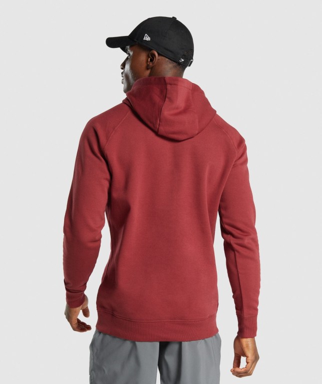 Sudadera Con Capucha Gymshark Sharkhead Infill Burdeos | la1IfTTo2Og