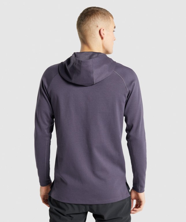 Sudadera Con Capucha Gymshark Studio Moradas Oscuro | lrGhoiUF3K7