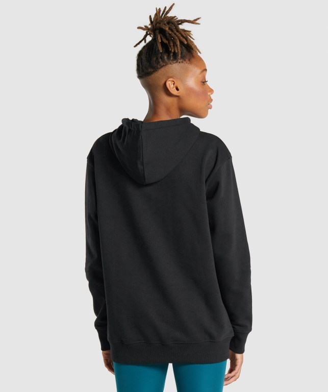 Sudadera Con Capucha Gymshark Sundae Graphic Oversized Negras | aKHoZRmyvFz