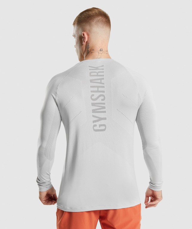 Sudaderas Gymshark Apex Gris Claro Gris | MYqdxJoooxo