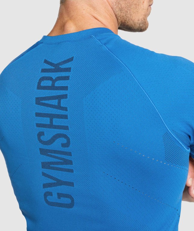 Sudaderas Gymshark Apex Seamless Azules | fU9cihdbbiu