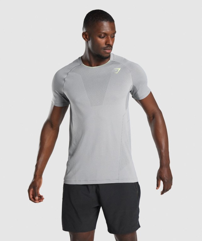 Sudaderas Gymshark Apex Seamless Gris | Zfk7yyuBElm