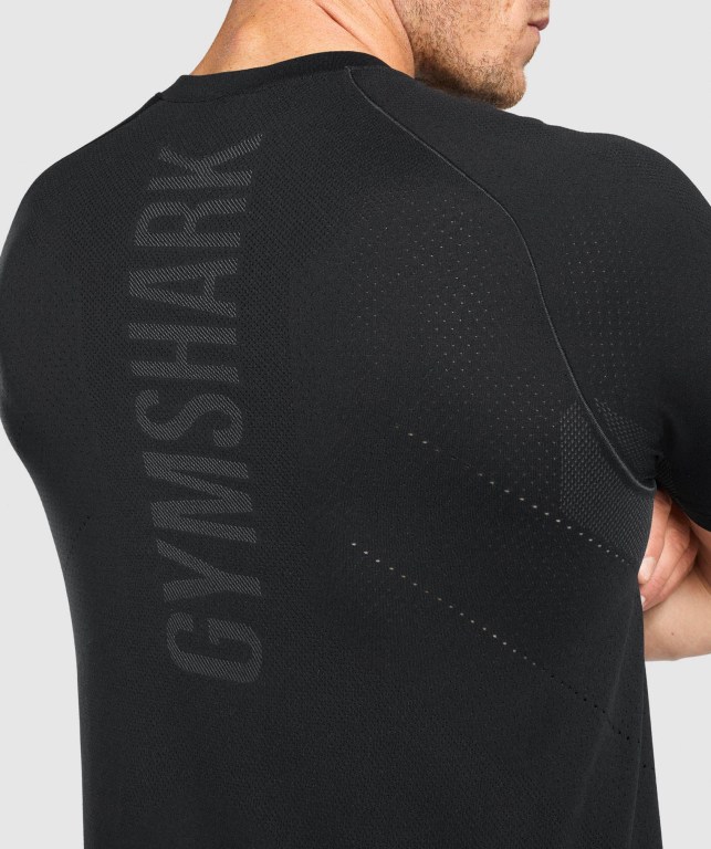 Sudaderas Gymshark Apex Seamless Negras | EmIjZ7TBKCw