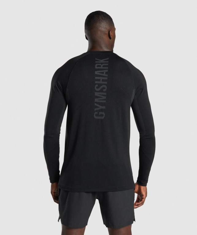 Sudaderas Gymshark Apex Seamless Negras | jWnN22MToeg