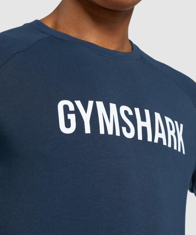 Sudaderas Gymshark Apollo Azul Marino | CSXzsJ65FmG