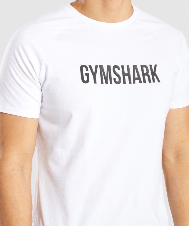 Sudaderas Gymshark Apollo Blancas | 3PK8UrBOOmE