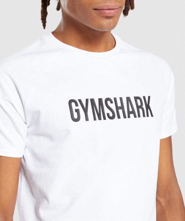 Sudaderas Gymshark Apollo Blancas | EF5FAvxv1D2