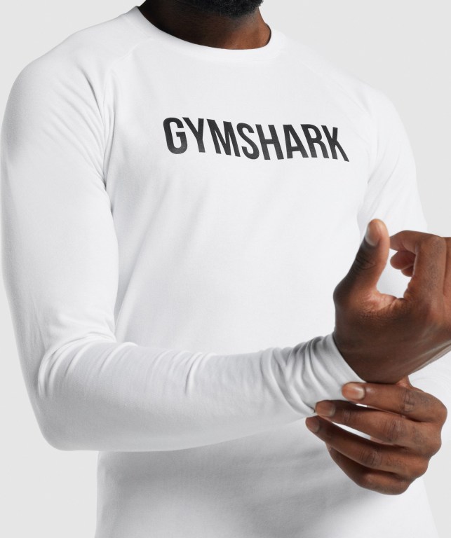 Sudaderas Gymshark Apollo Blancas | nFe5NNQxSwV