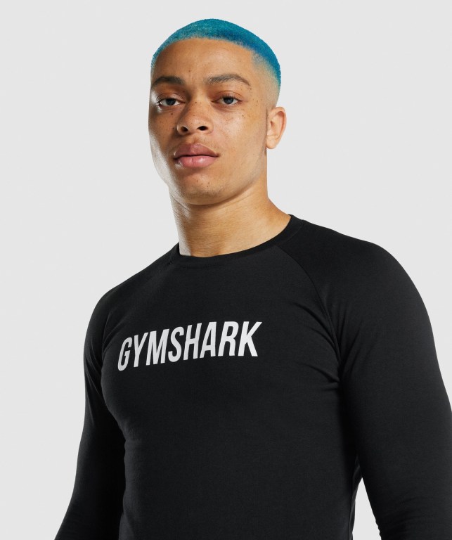 Sudaderas Gymshark Apollo Negras | 2WvogR51GUt