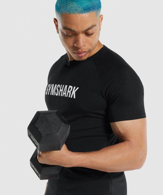 Sudaderas Gymshark Apollo Negras | vaFjiIzI1RF