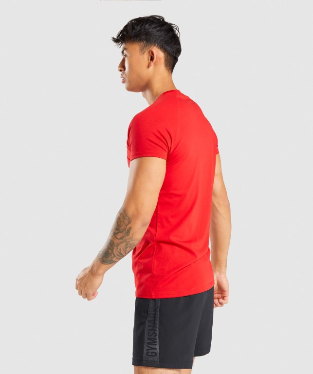 Sudaderas Gymshark Apollo Rojas | Tkx97cJcNhK