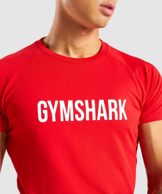 Sudaderas Gymshark Apollo Rojas | Tkx97cJcNhK