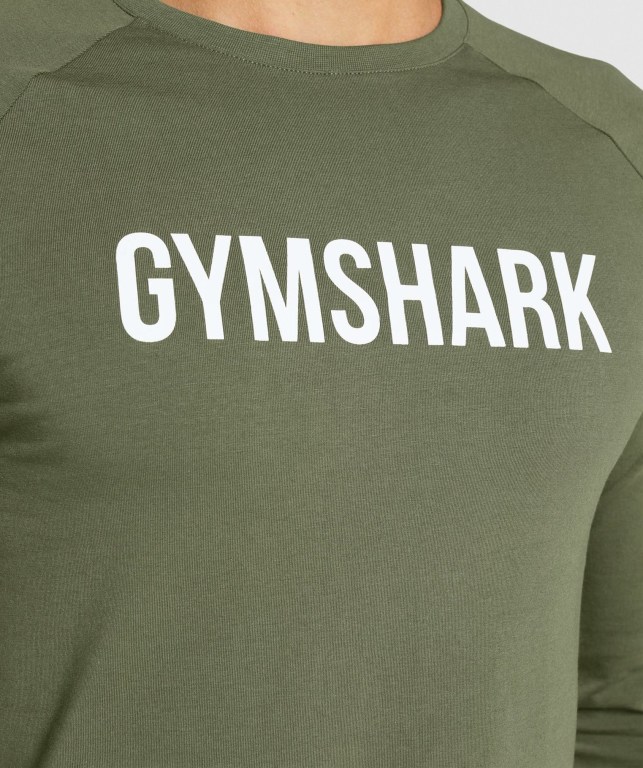 Sudaderas Gymshark Apollo Verde Oliva | NnPwlFLa9Gb