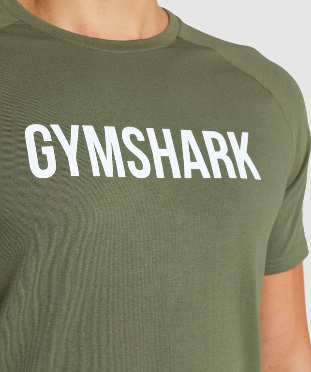 Sudaderas Gymshark Apollo Verde Oliva | Uvshq9E96IM