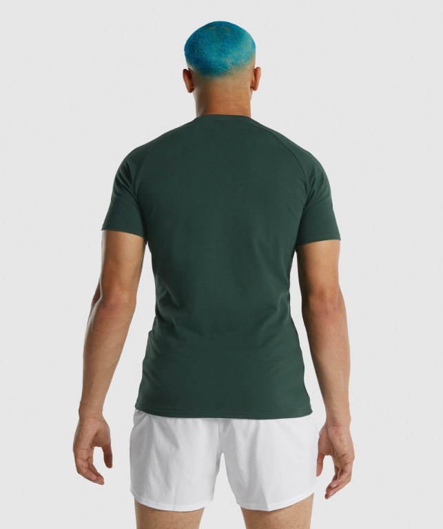 Sudaderas Gymshark Apollo Verde Oscuro | 7rzDjnXQMWD