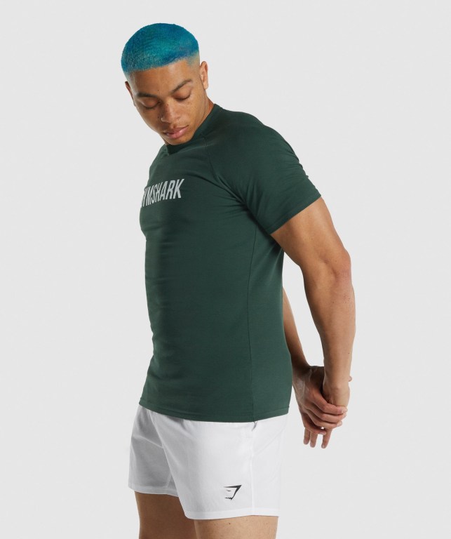 Sudaderas Gymshark Apollo Verde Oscuro | 7rzDjnXQMWD