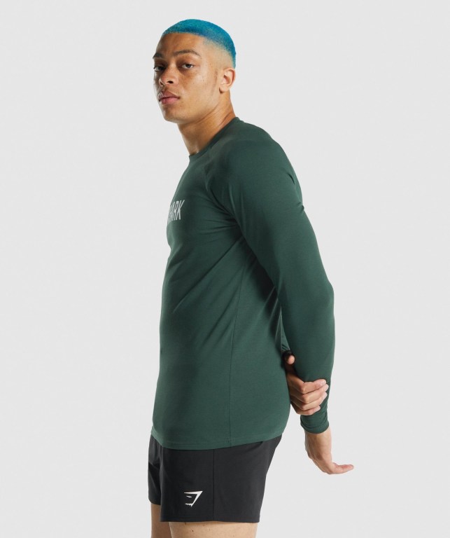 Sudaderas Gymshark Apollo Verde Oscuro | CHnHhzNoUHf