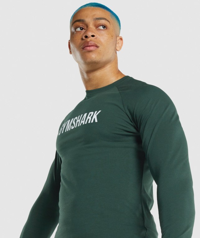 Sudaderas Gymshark Apollo Verde Oscuro | CHnHhzNoUHf