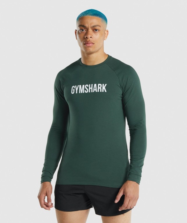 Sudaderas Gymshark Apollo Verde Oscuro | CHnHhzNoUHf