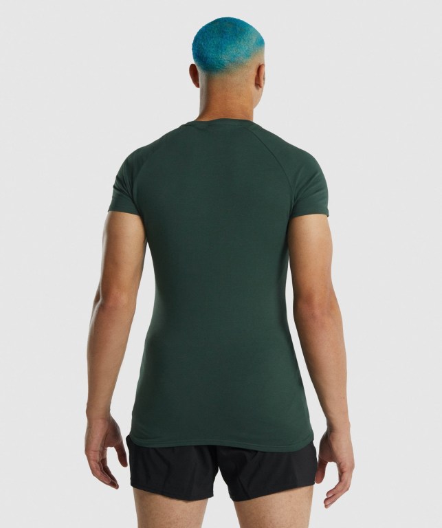 Sudaderas Gymshark Apollo Verde Oscuro | HO89Pr91IDj