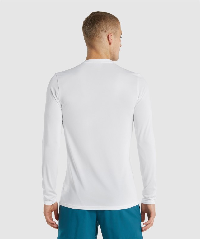 Sudaderas Gymshark Arrival Blancas | Fp4FhU1q7Zp