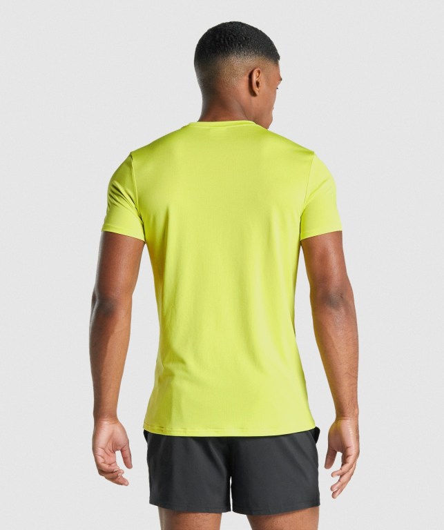 Sudaderas Gymshark Arrival Graphic Amarillo | xXDAUBxrNsK