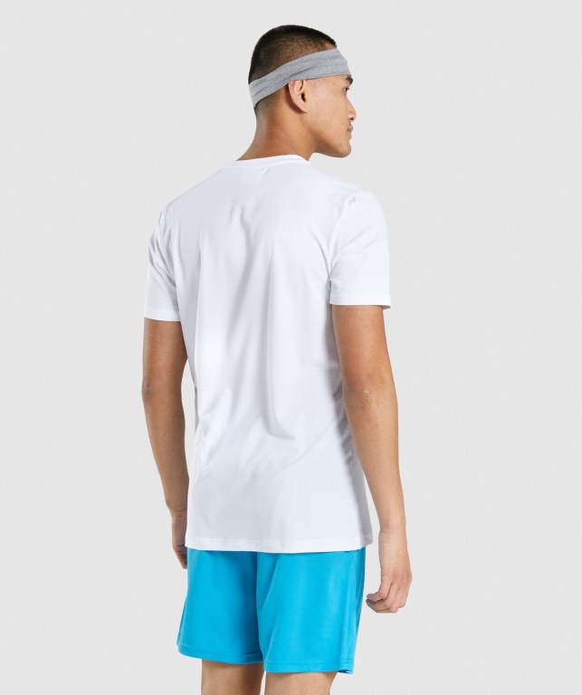 Sudaderas Gymshark Arrival Graphic Blancas | iyyPjCNmdO6