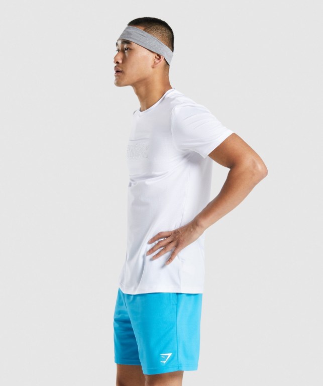 Sudaderas Gymshark Arrival Graphic Blancas | iyyPjCNmdO6