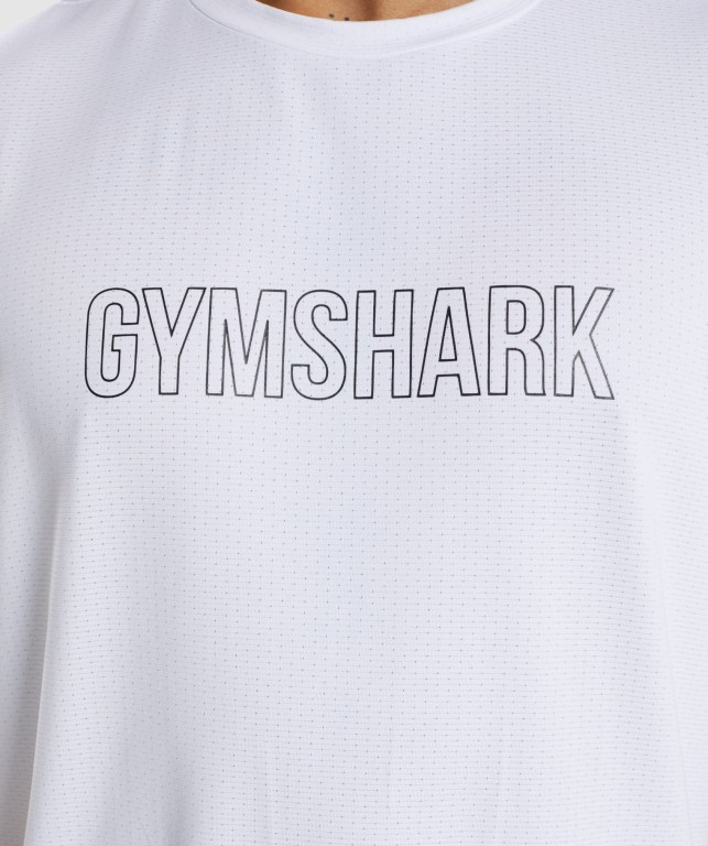 Sudaderas Gymshark Arrival Graphic Blancas | iyyPjCNmdO6