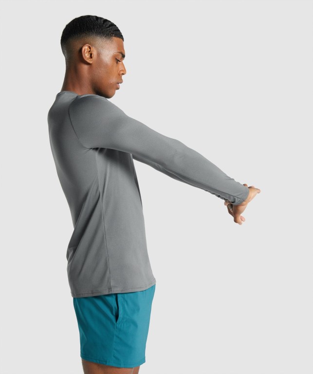 Sudaderas Gymshark Arrival Graphic Gris | gTEvTfHsJyC