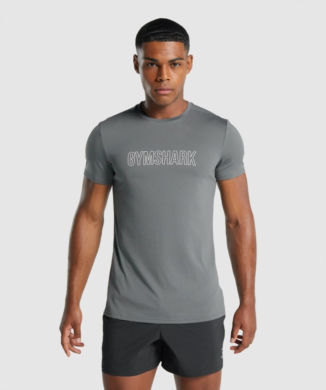 Sudaderas Gymshark Arrival Graphic Gris | nKXffIhIxwa